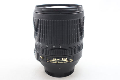 【中古(used)】ニコン AF-S DX 18-105mmF3.5-5.6 G ED VR
