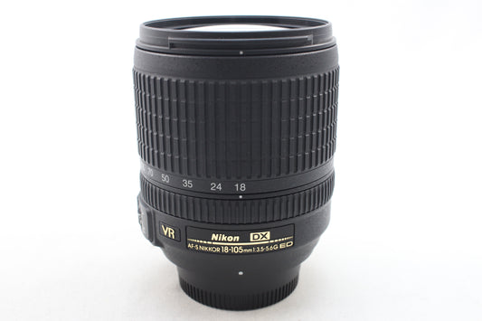 【中古(used)】ニコン AF-S DX 18-105mmF3.5-5.6 G ED VR