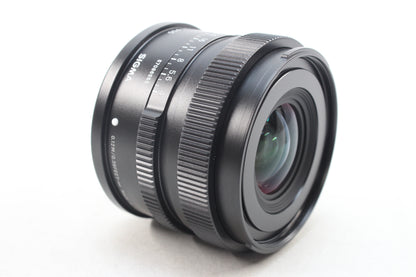 【中古(used)】シグマ 17mmF4 DG DN | Contemporary (Lマウント)