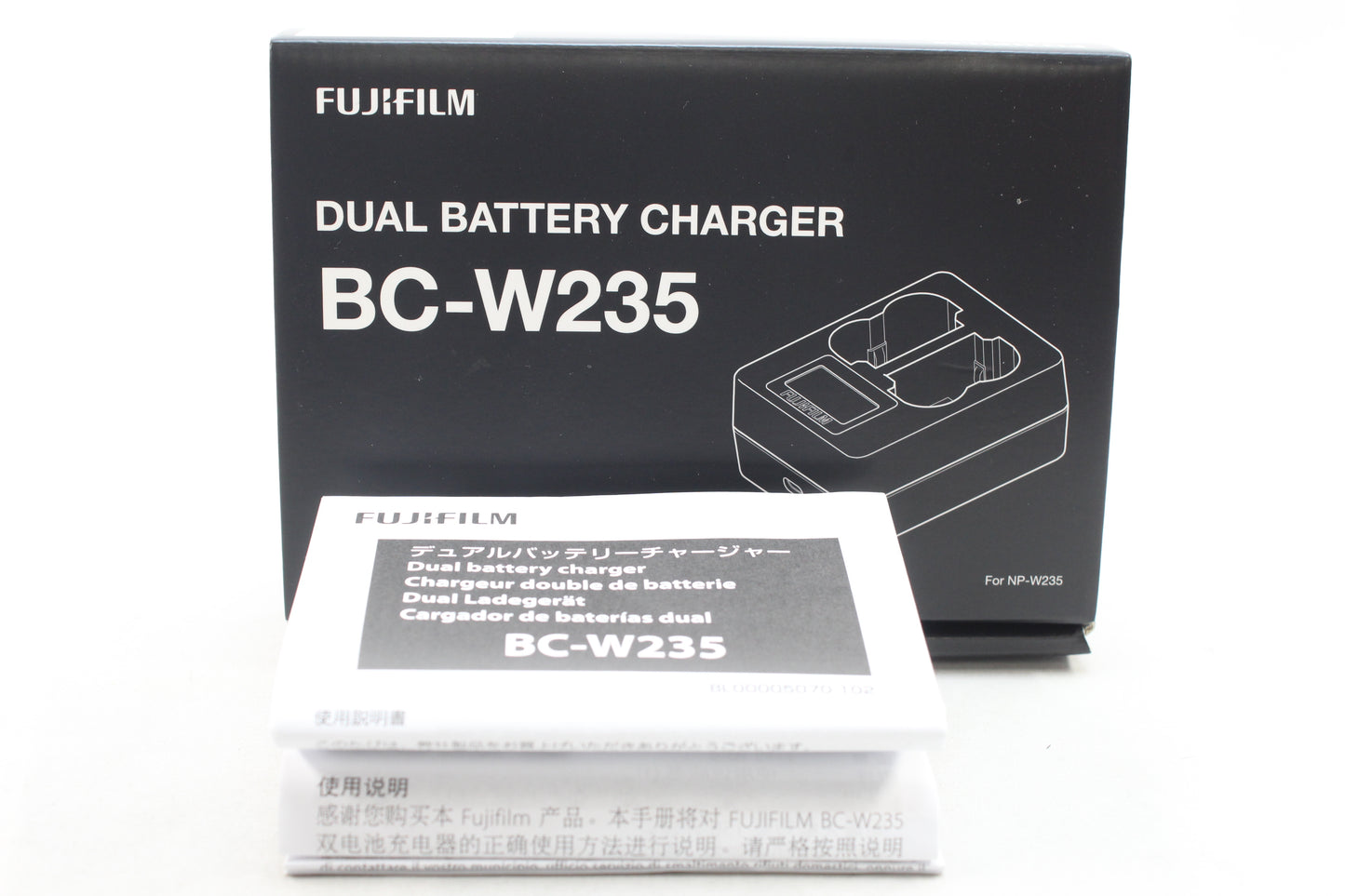 【中古(used)】フジフィルム デュアルバッテリーチャージャー BC-W235