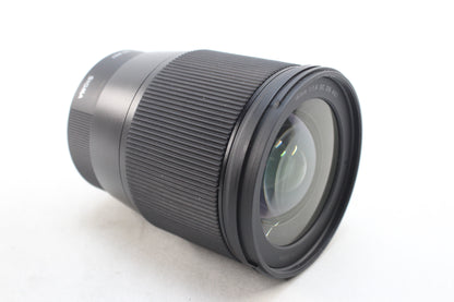 【中古(used)】シグマ 16mmF1.4 DC DN | Contemporary (ソニーＥマウント/APS-C)
