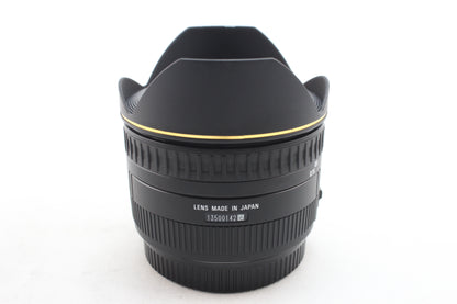 【中古(used)】シグマ 15mmF2.8 EX DG DIAGONAL FISHEYE (キヤノンEFマント)