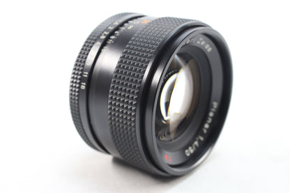 【中古(used)】コンタックス カールツァイス プラナー T＊ 50mmF1.4 AE