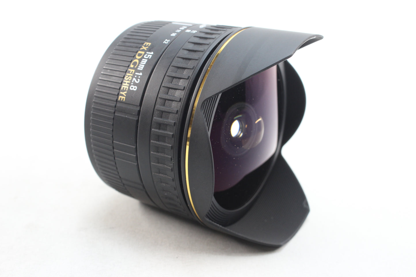 【中古(used)】シグマ 15mmF2.8 EX DG DIAGONAL FISHEYE (キヤノンEFマント)