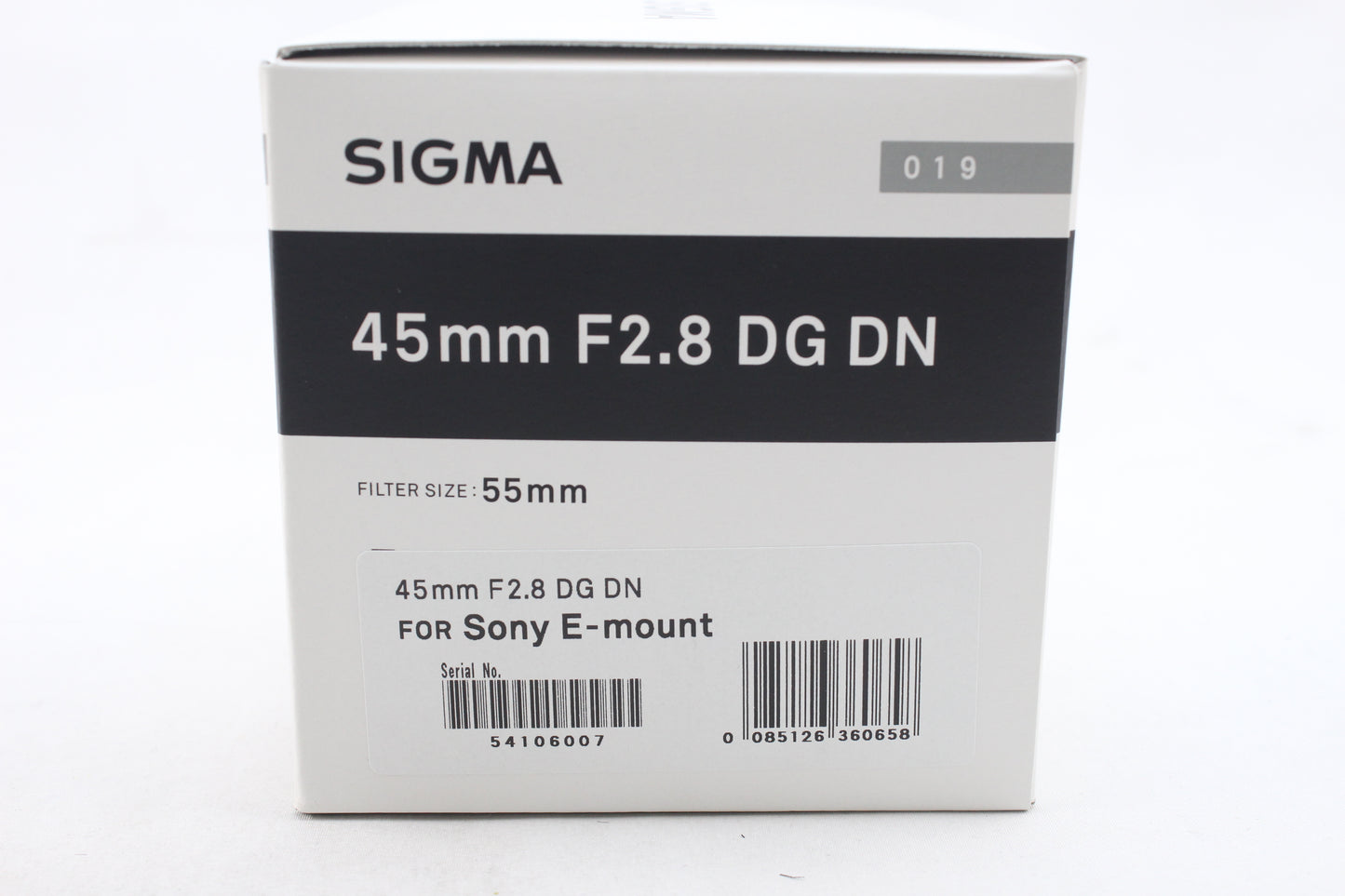 シグマ 45mm F2.8 DG DN | Contemporary (ソニーＥマウント) ≪新品処分品≫