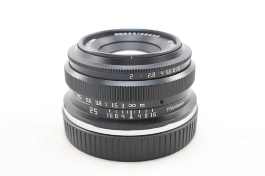 【中古(used)】銘匠光学 TTArtisan 25mmF2 C (ニコンZマウント/APS-C)