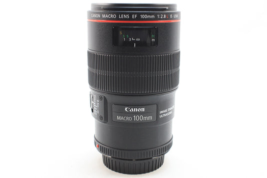 【中古(used)】キヤノン EF 100mmF2.8 L マクロ IS USM