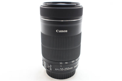 【中古(used)】キヤノン EF-S 55-250mmF4-5.6 IS STM