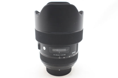 【中古(used)】シグマ 14-24mmF2.8 DG HSM | Art (ニコンFマウント)