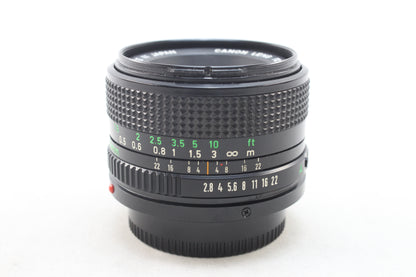 【中古(used)】キヤノン New FD 28mmF2.8