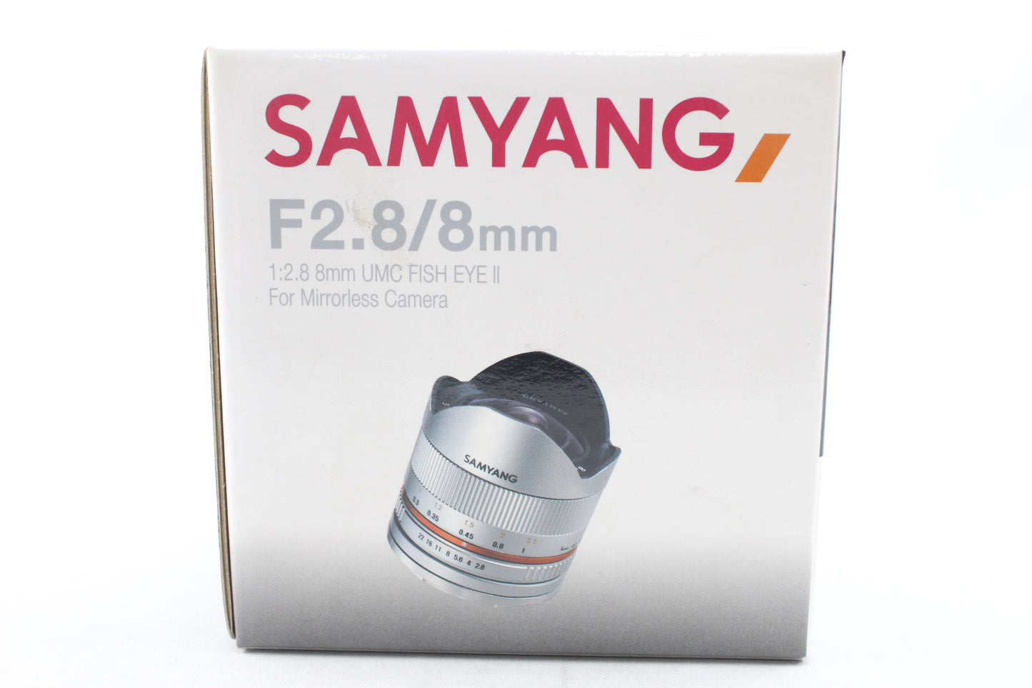 サムヤン 8mm F2.8 UMC Fish-eyeII (フジXマウント/シルバー) ≪新品処分品≫
