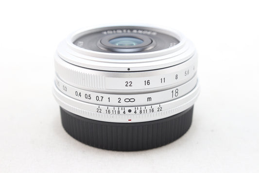 【中古(used)】フォクトレンダー COLOR-SKOPAR 18mmF2.8 Aspherical X-mount