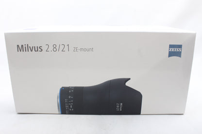 カールツァイス Milvus 2.8/21 ZE (キヤノンEF) ≪新品処分品≫