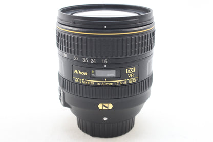 【中古(used)】ニコン AF-S DX 16-80mmF2.8-4E ED VR