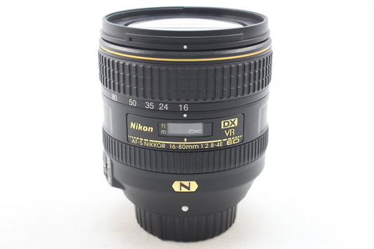 【中古(used)】ニコン AF-S DX 16-80mmF2.8-4E ED VR