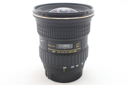【中古(used)】トキナー ATX-124 PRO DX 12-24mmF4 (ニコンFマウント)