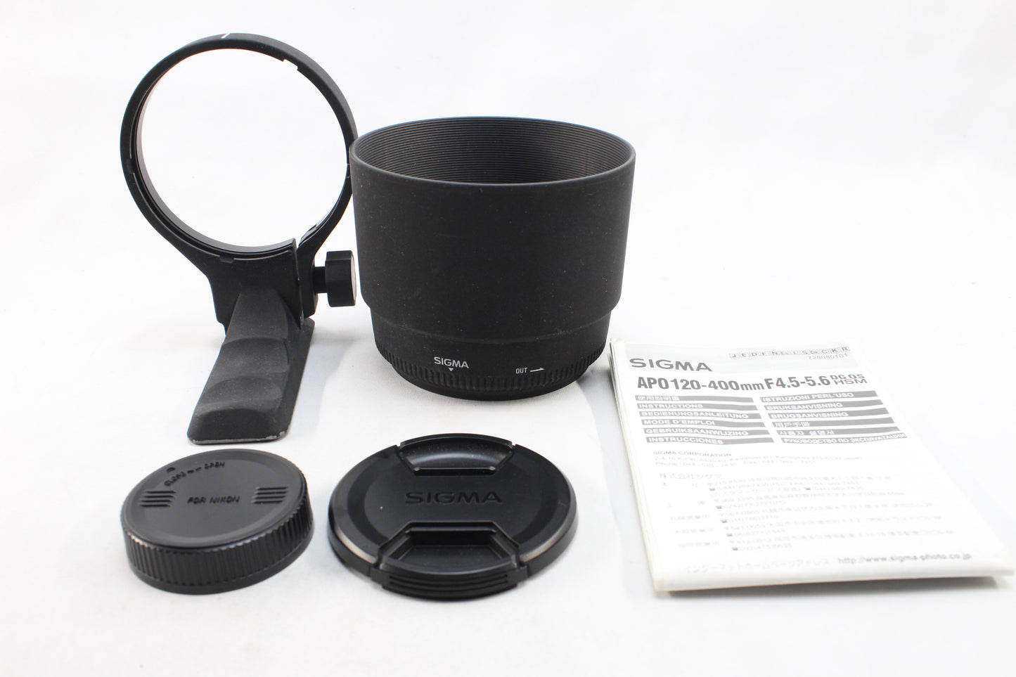 【中古(used)】シグマ APO 120-400mmF4.5-5.6 DG OS HSM (ニコンFマウント)