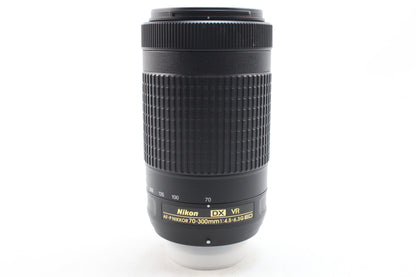 【中古(used)】ニコン AF-P DX 70-300mmF4.5-6.3G ED VR