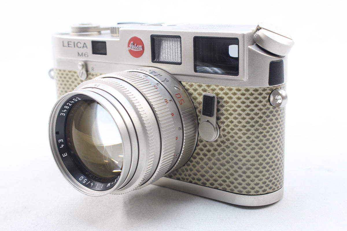 中古(used)】ライカ M6 プラチナ + SUMMILUX-M 50/1.4 – トキワカメラ