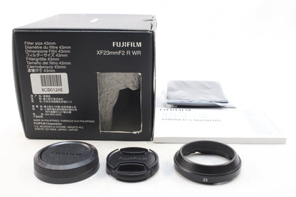 【中古(used)】フジフィルム XF 23mmF2 R WR