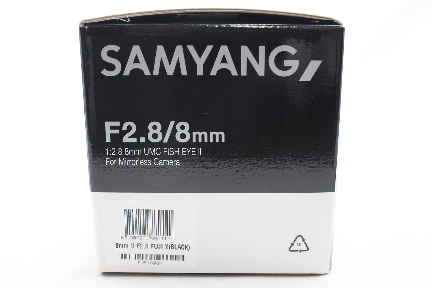サムヤン 8mm F2.8 UMC Fish-eyeII (フジXマウント/ブラック) ≪新品処分品≫