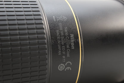 【中古(used)】ニコン AF-S 80-400mmF4.5-5.6G ED VR