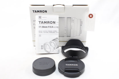【中古(used)】タムロン 17-28mmF2.8 Di III RXD (ソニーEマウント) Model A046