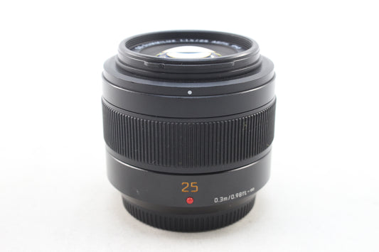 【中古(used)】パナソニック LEICA DG SUMMILUX 25mmF1.4 II ASPH.