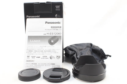 【中古(used)】パナソニック LEICA DG VARIO-ELMARIT 12-60mmF2.8-4.0 ASPH. / POWER O.I.S.
