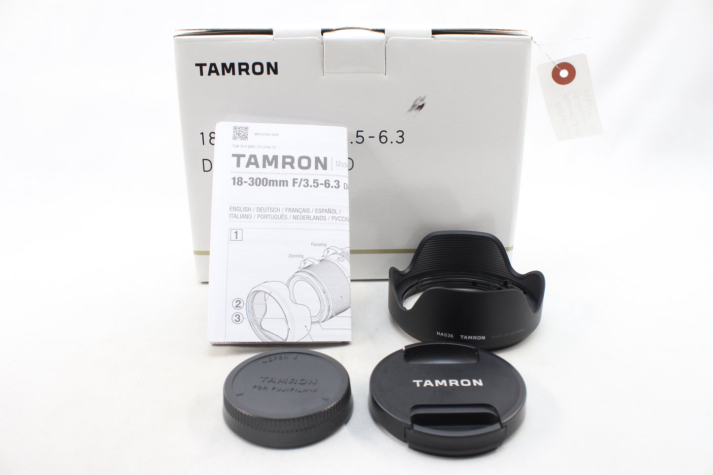 【中古(used)】タムロン 18-300mmF3.5-6.3 Di III-A VC VXD (フジフィルムXマウント) Model B061