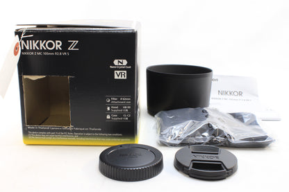 【中古(used)】ニコン NIKKOR Z MC 105mmF2.8 VR S