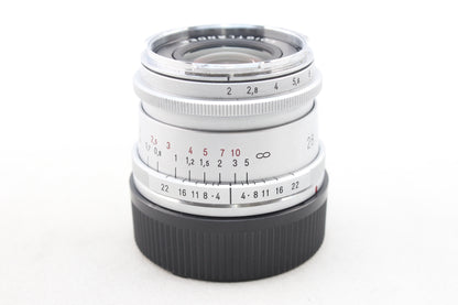 【中古(used)】フォクトレンダー ULTORON Vintage Line 28mmF2 Aspherical VM（Type II）