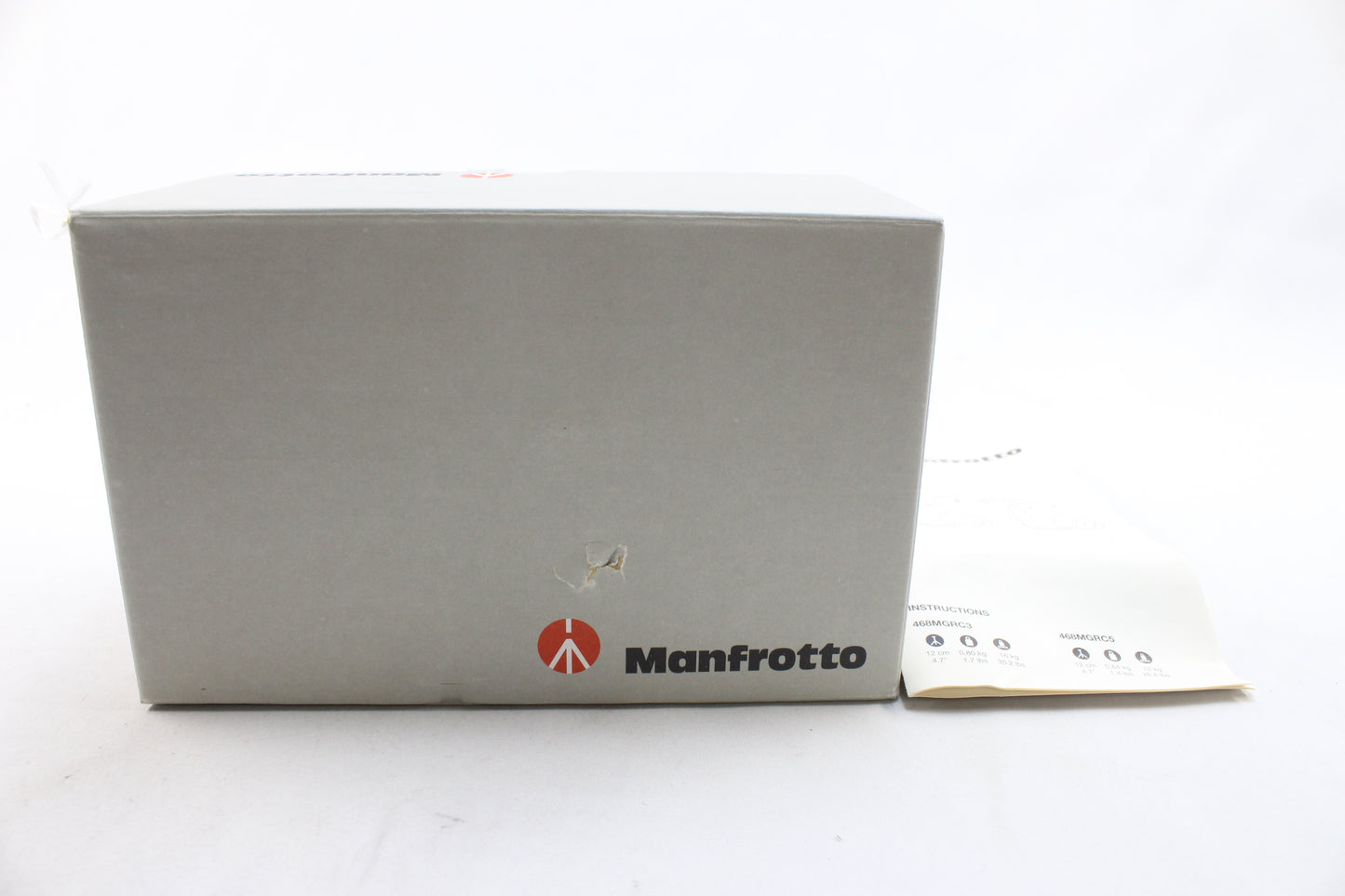 【中古(used)】マンフロット ハイドロスタッドボール雲台 468MGRC5