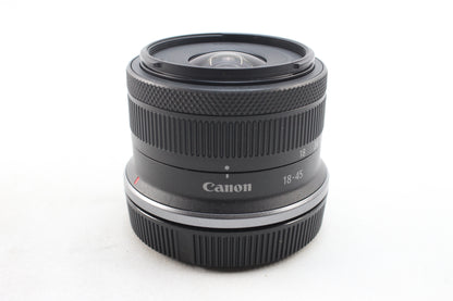 【中古(used)】キヤノン RF-S 18-45mmF4.5-6.3 IS STM