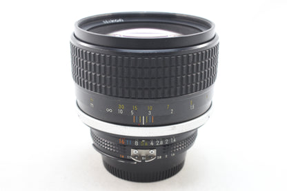 【中古(used)】ニコン Ai NIKKOR 85mmF1.4S