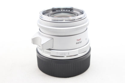 【中古(used)】フォクトレンダー ULTORON Vintage Line 28mmF2 Aspherical VM（Type II）