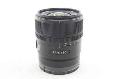 【中古(used)】ソニー E 15mmF1.4 G