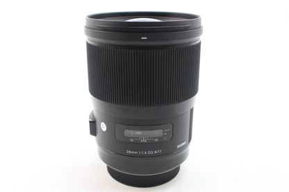 【中古(used)】シグマ 28mmF1.4 DG HSM | Art (シグマSAマウント)