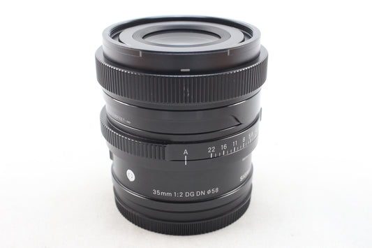 【中古(used)】シグマ 35mmF2 DG DN | Contemporary (Lマウント)