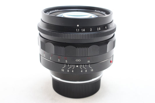 【中古(used)】フォクトレンダー NOKTON 50mmF1.1 VM