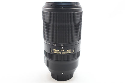 【中古(used)】ニコン AF-P NIKKOR 70-300mmF4.5-5.6E ED VR