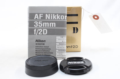 【中古(used)】ニコン AF 35mmF2 (D)