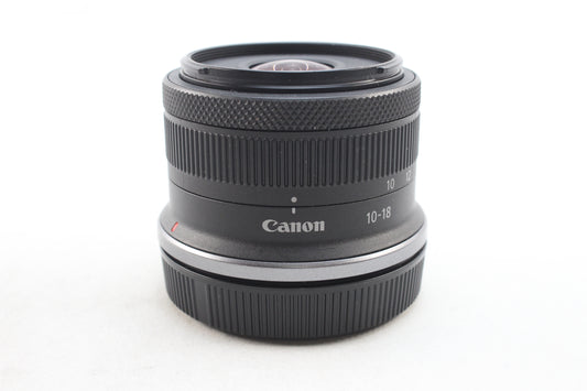 【中古(used)】キヤノン RF-S 10-18mmF4.5-6.3 IS STM