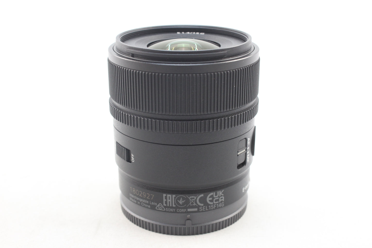 【中古(used)】ソニー E 15mmF1.4 G