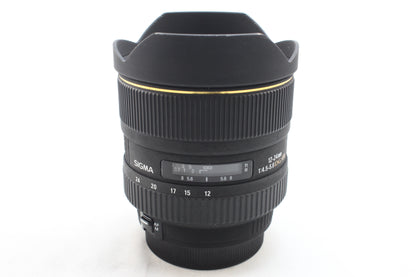 【中古(used)】シグマ 12-24mmF4.5-5.6 DG HSM (キヤノンEFマウント)
