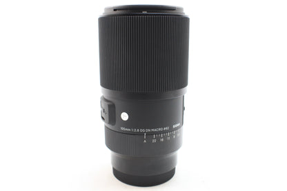 【中古(used)】シグマ 105mmF2.8 DG DN MACRO | Art (ソニーＥマウント)