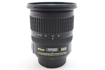 【中古(used)】ニコン AF-S DX 10-24mmF3.5-4.5G ED