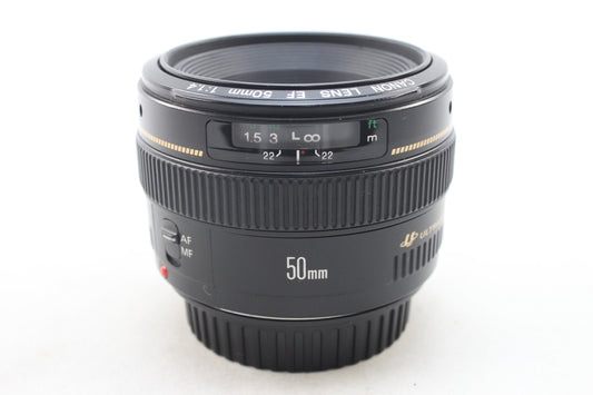 【中古(used)】キヤノン EF 50mmF1.4 USM