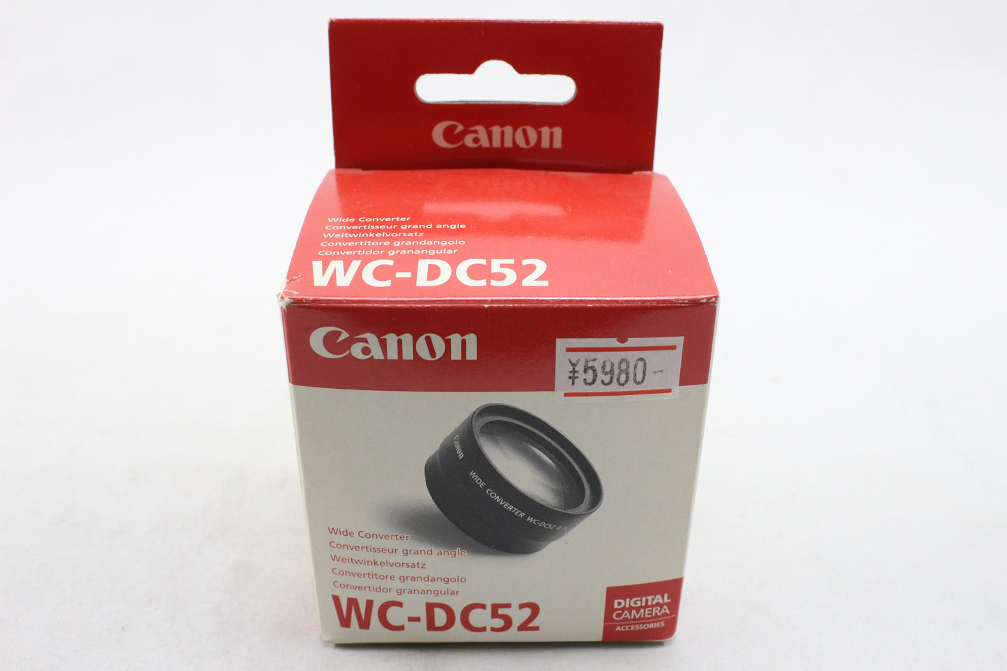 キヤノン ワイドコンバーター WC-DC52 ≪新品処分品≫