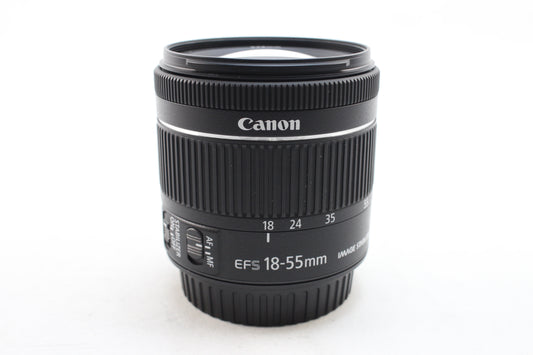 【中古(used)】キヤノン EF-S 18-55mmF4-5.6 IS STM